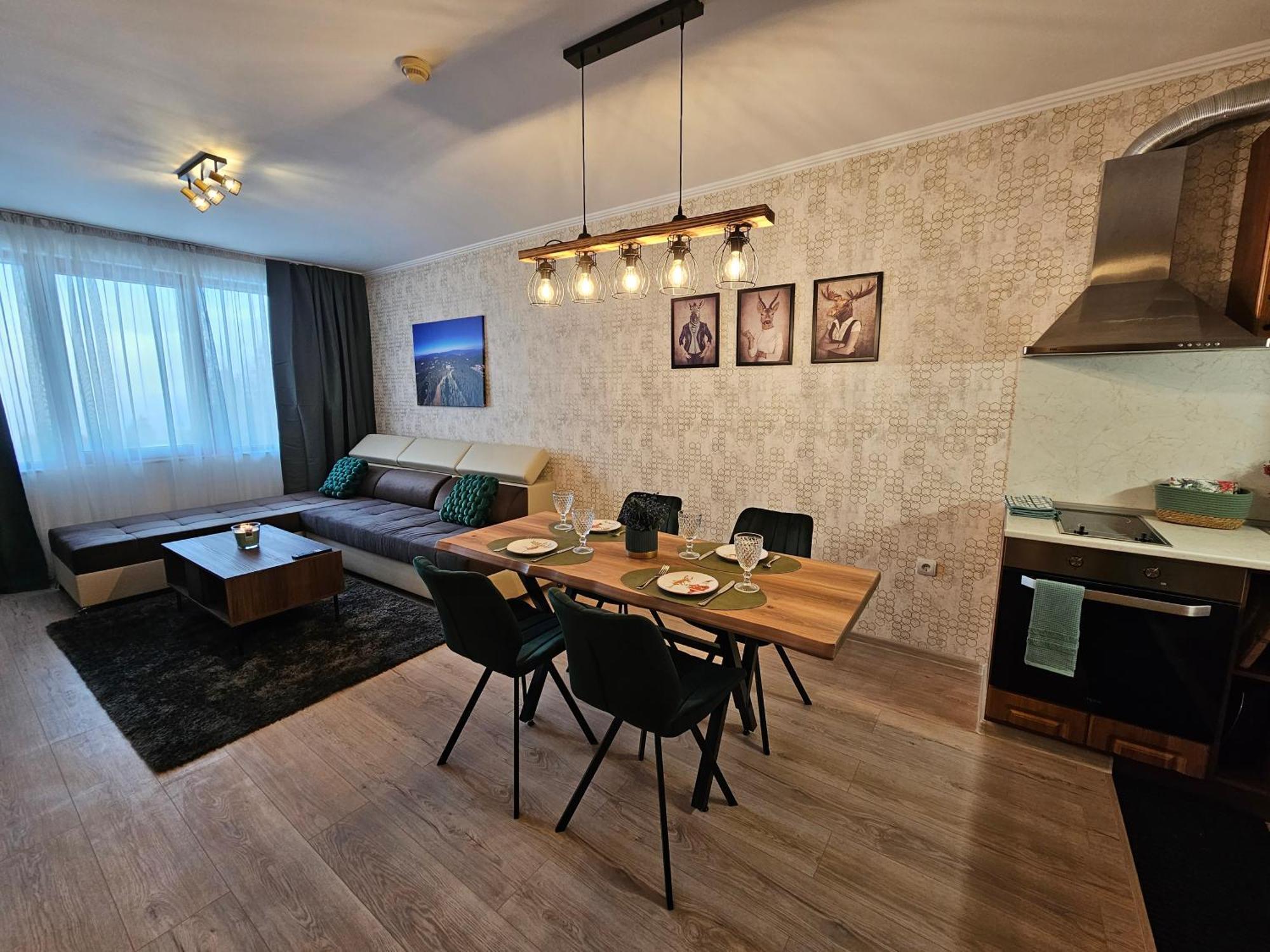 Viva 4-A-23 Apartment Ski To The Door Complex Grand Monastery ปอมโปโรโว ภายนอก รูปภาพ
